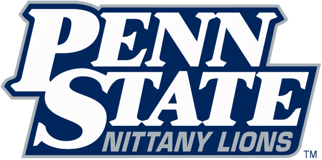 Penn State Nittany Lions 2001-2004 Wordmark Logo diy DTF decal sticker